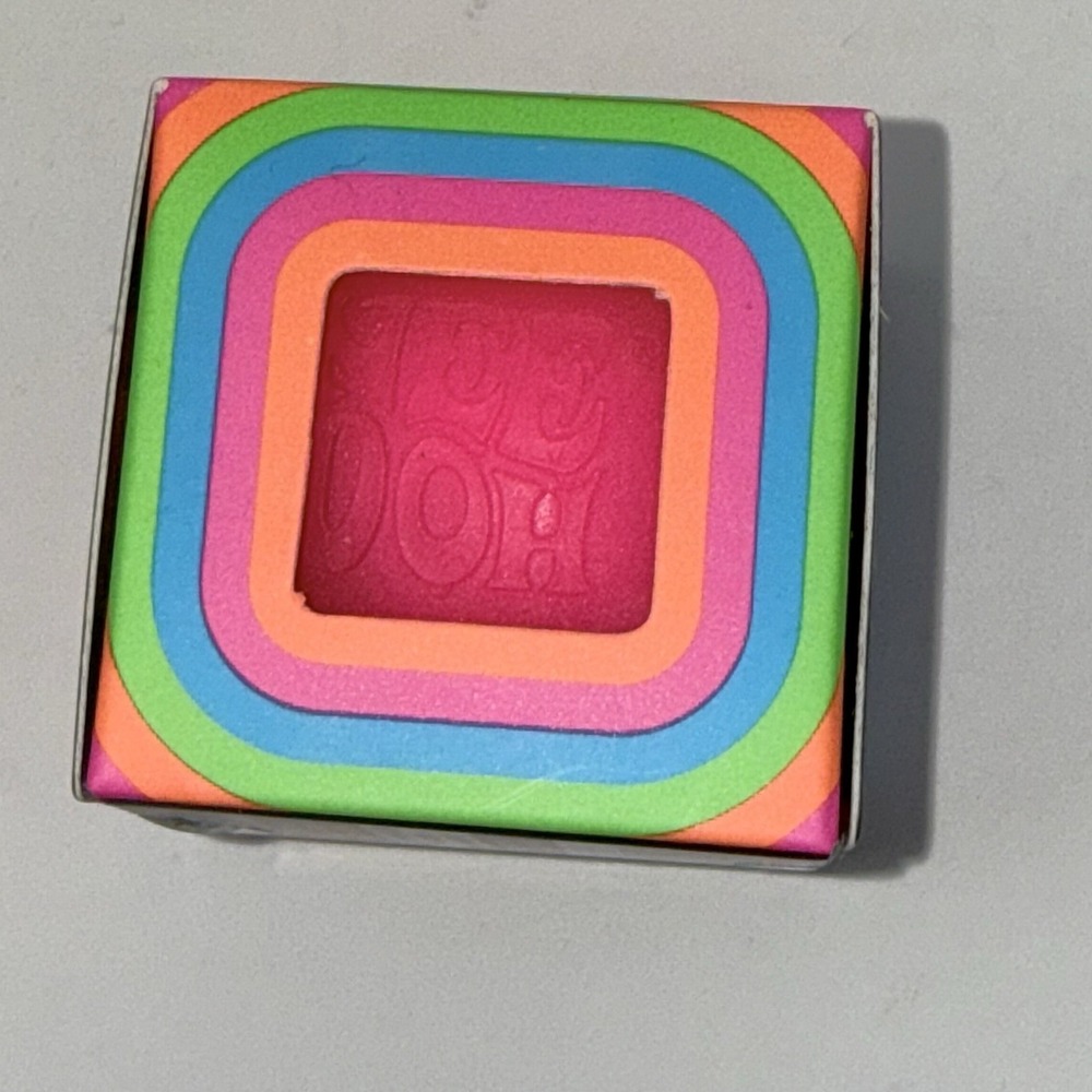 NEE DOH Cool Cube 1.25" PINK Rare Fidget Squishy Toy NIB - IN HAND